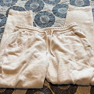Hollister Light Gray Kids Sweatpants with Drawstring